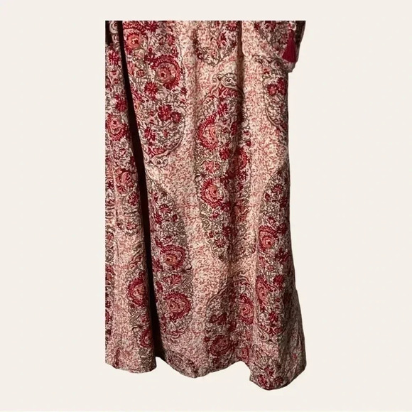 0293. MADEWELL WATERCOLOR‎ PAISLEY FLORAL DRESS SIZE XSMALL - Picture 11 of 12